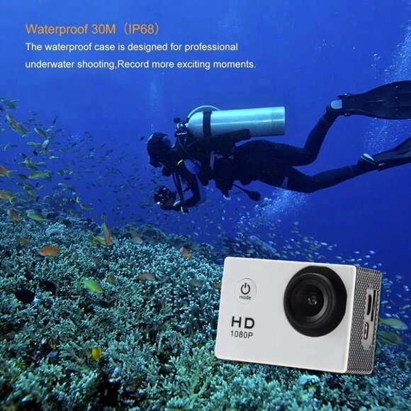 Want to Capture Stunning Moments Underwater? 🌊🎥 4K Waterproof Action Camera | - Picture 6 of 7